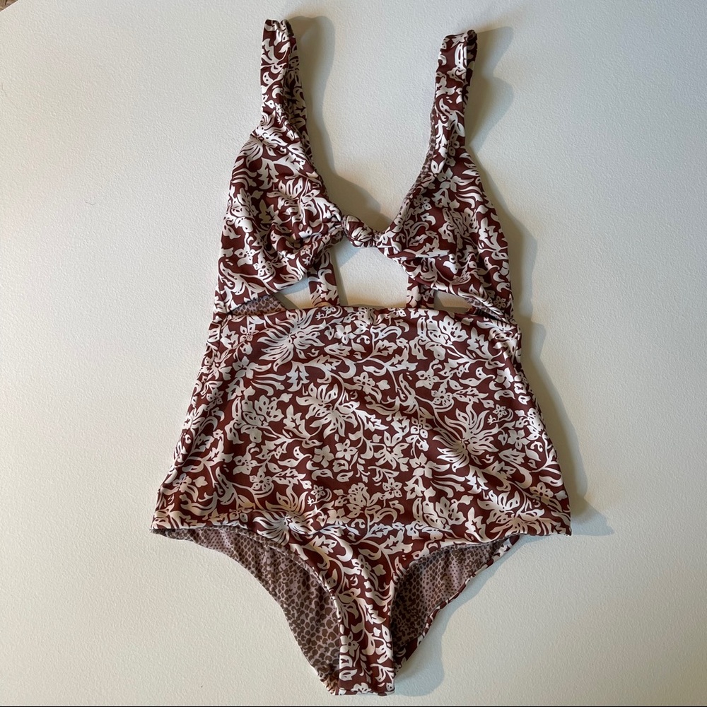 Acacia Indies One Piece - Brown Batik (S)